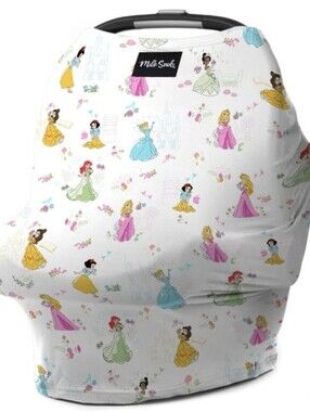 Milk Snob Disney Cover - White Disney Princess Print